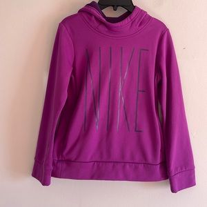 Nike purple hoodie size medium